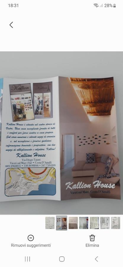 Kallion House Vietri Buitenkant foto